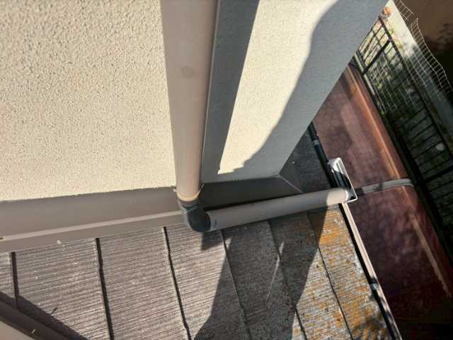排水出口側の横引き管